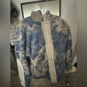 Urban Outfitters Patterned Fleece Jacket, Size S